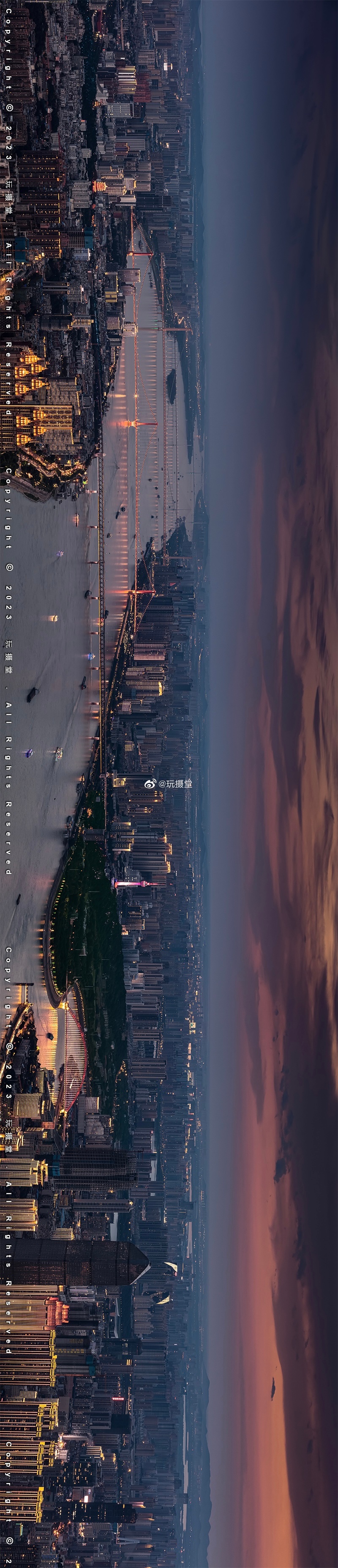 爱这大江大湖大武汉  晚安,武汉 #横屏看武汉
