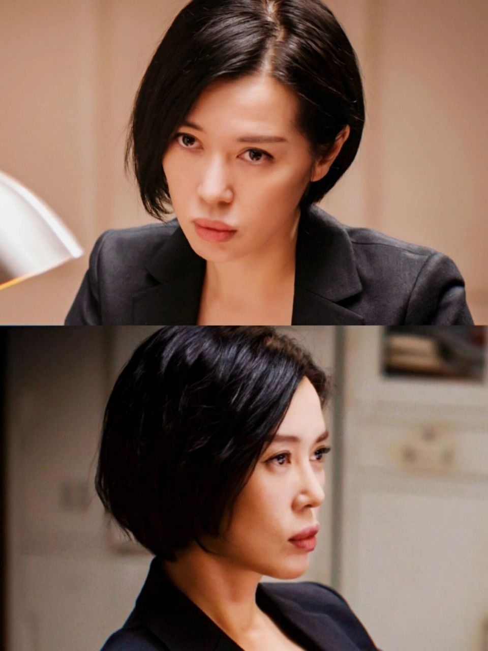 余男的气质真的挺独特,有种奇怪的气场 在微博上偶然看到了新剧《谎言