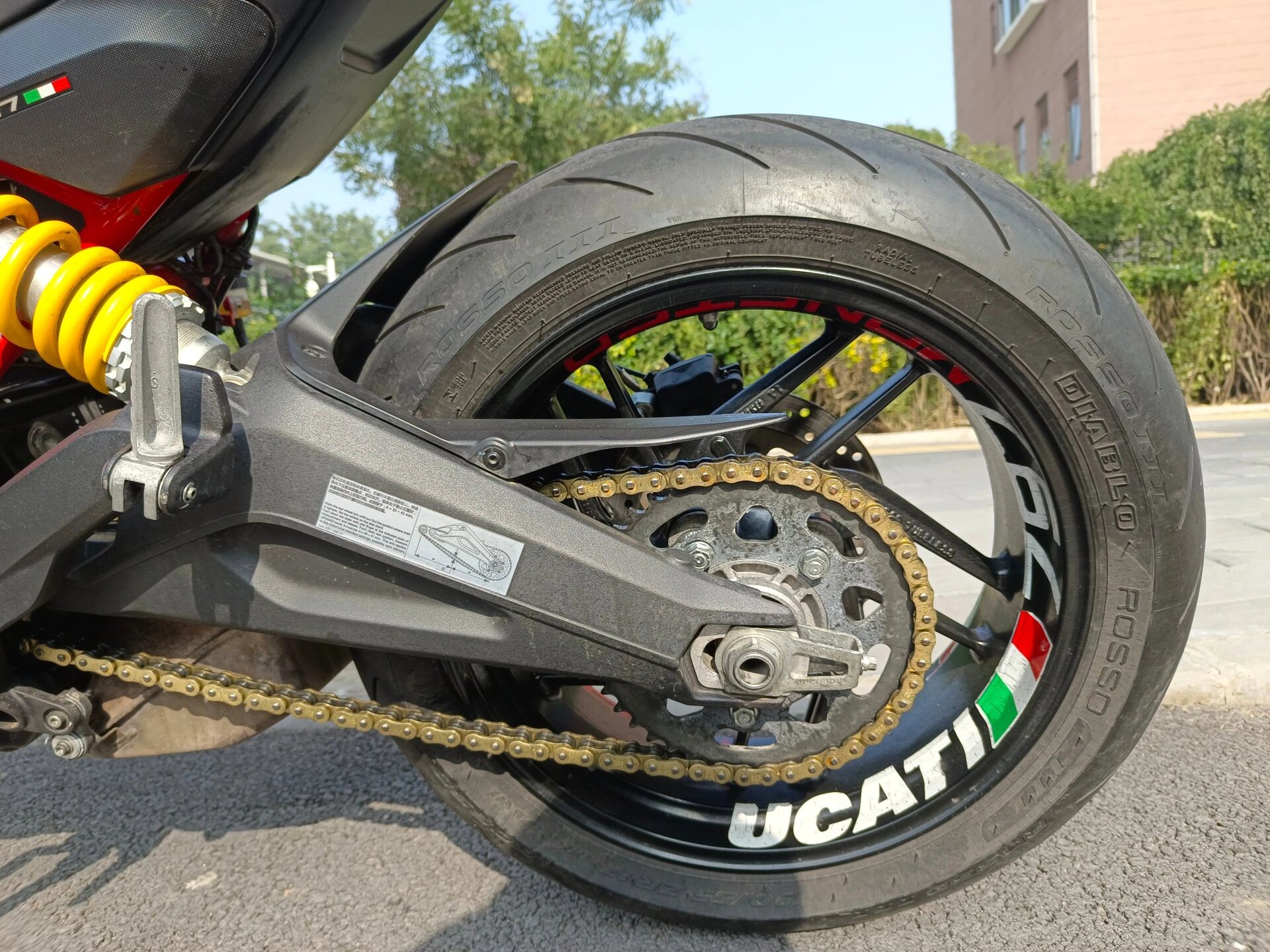 【车辆品牌】:杜卡迪ducati 【车辆型号】:monster797 【车辆号牌】