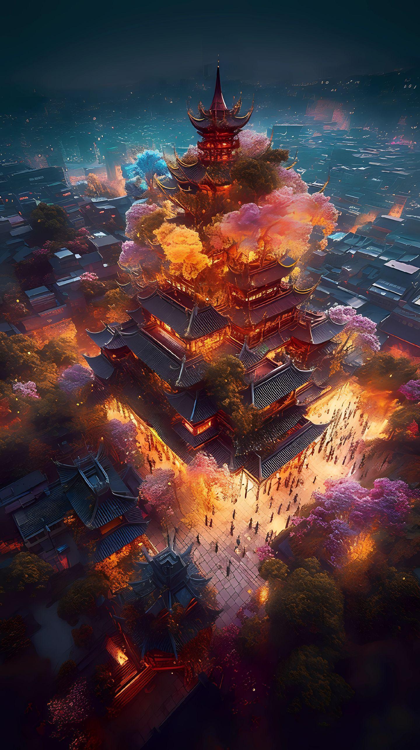 盛世长安因其历史文化底蕴和独特的风格,被誉为"东方之珠","世界之都"