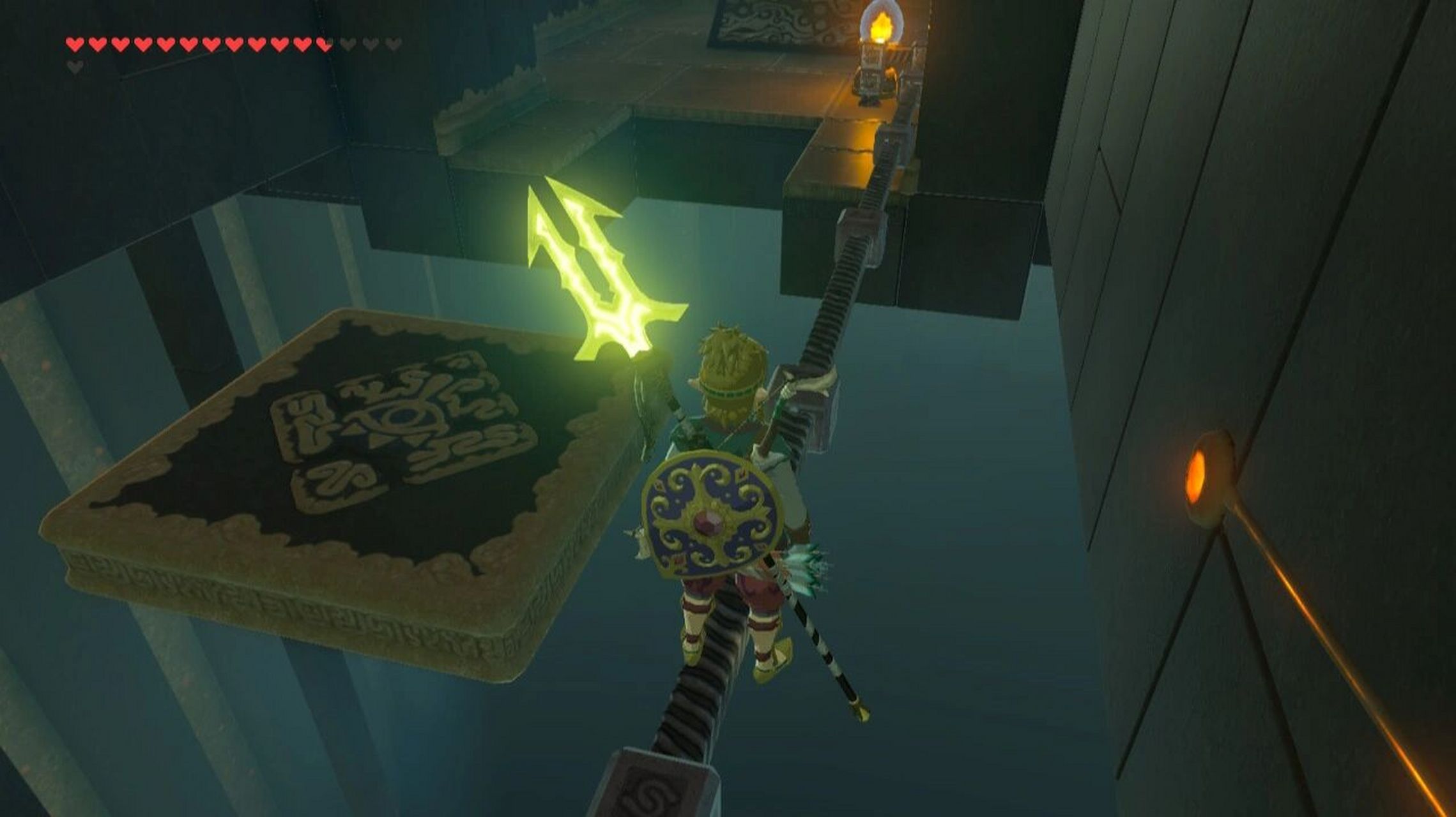 走钢索的林克 -达科塔瓦神庙 往前是解脱  后退是自由 我应不应该回头