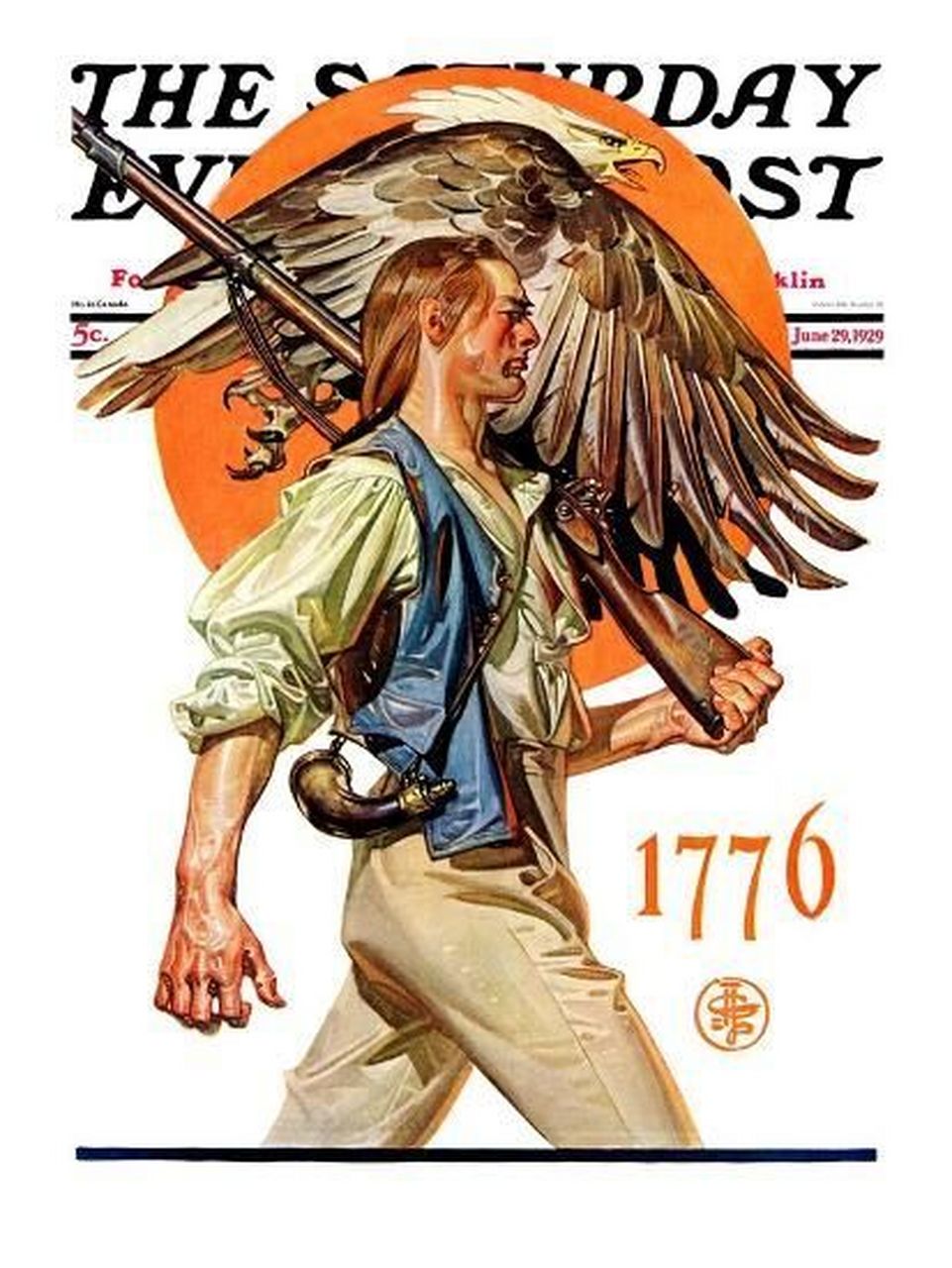 美国上世纪海报(二) 扎实的体积,复古的色彩,人物红润的面颊充满生命