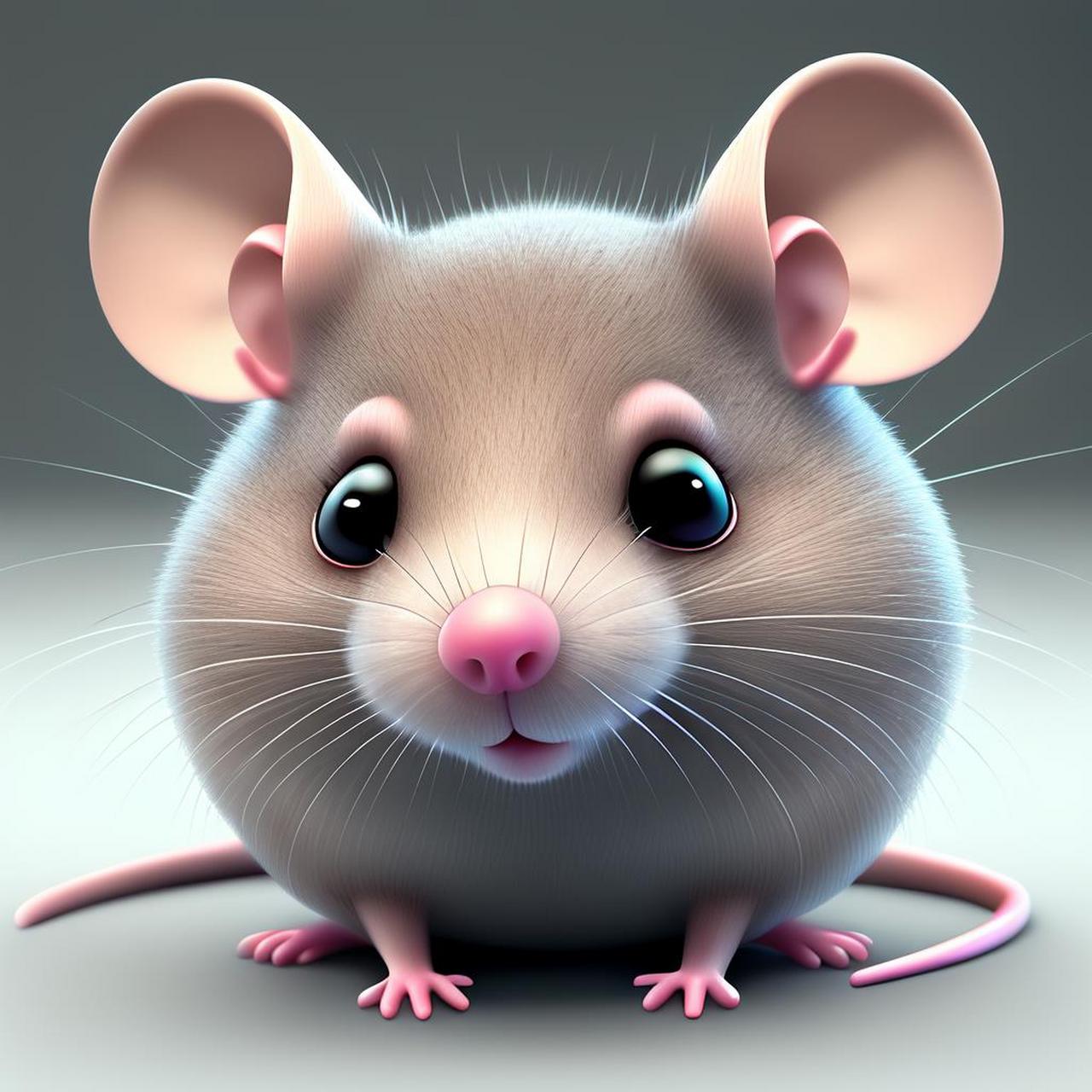 可爱小老鼠头像 微信图片