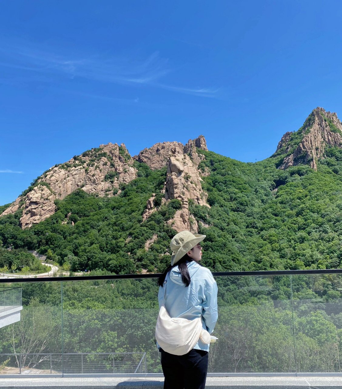 祖山一日游 泰山海拔1545米 祖山海拔1428米 00