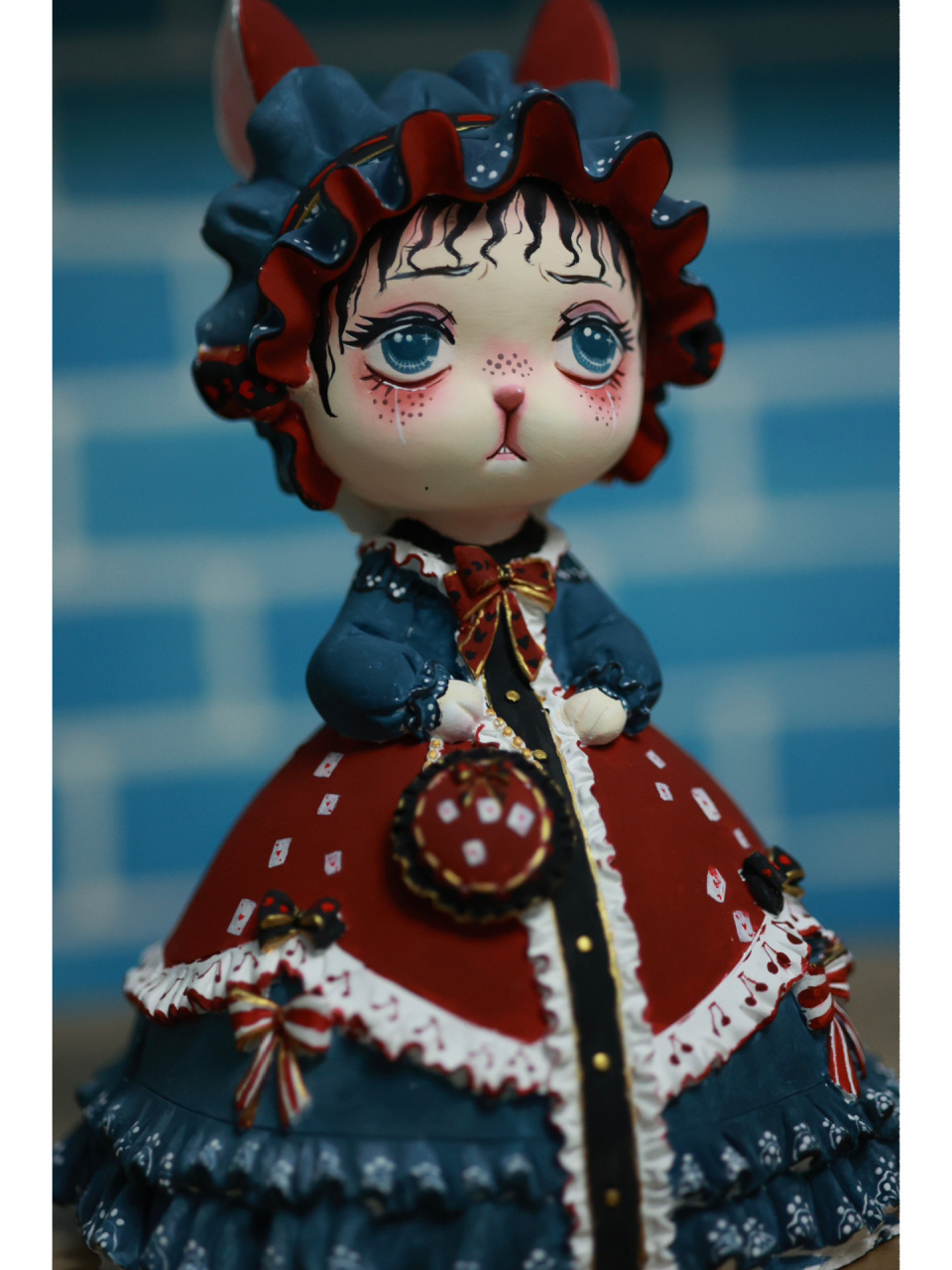 兔年画兔兔,石膏娃娃苏菲兔,红丝绒兔兔