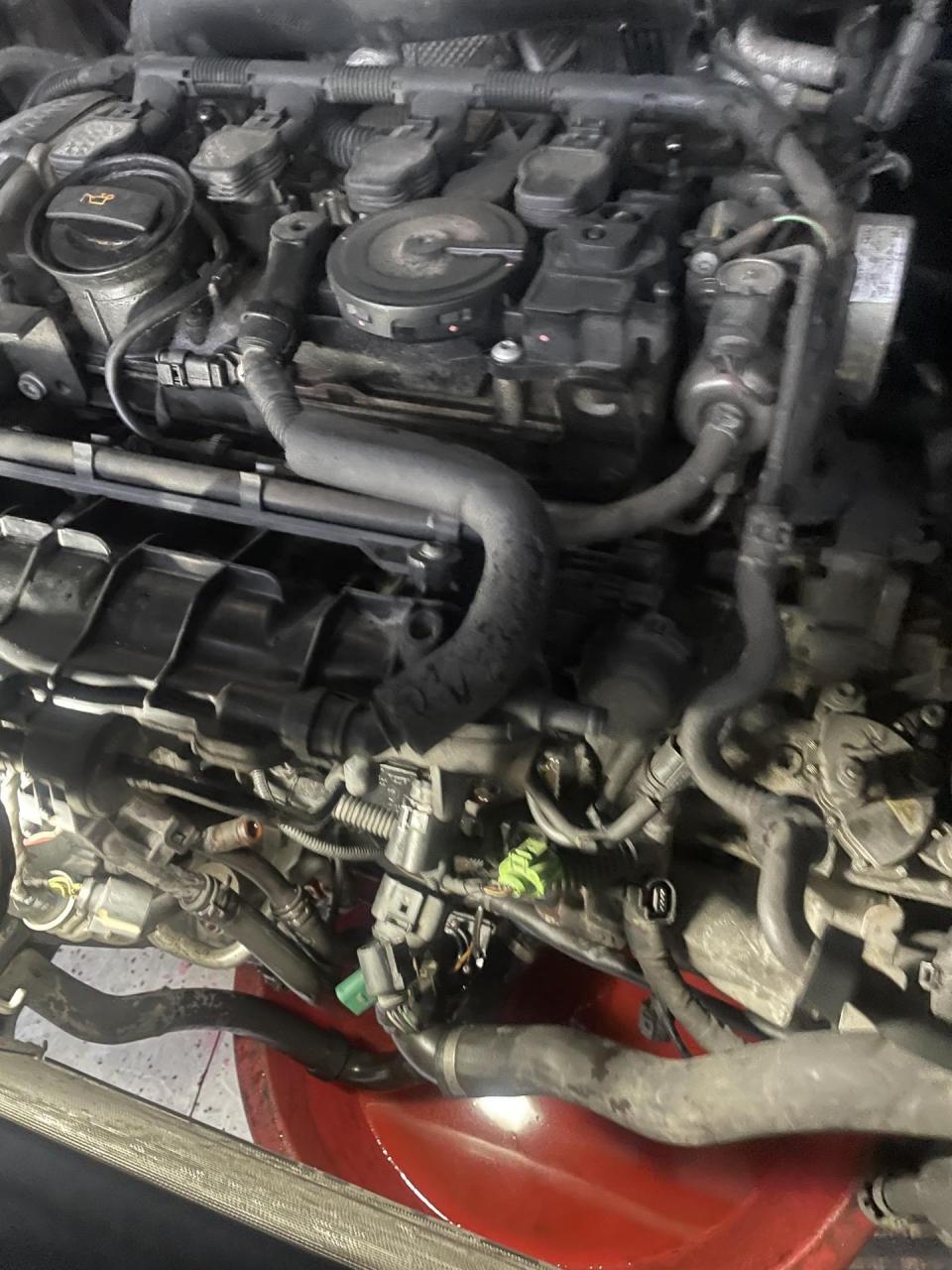 大众途观 ea888 1.8t 更换水泵