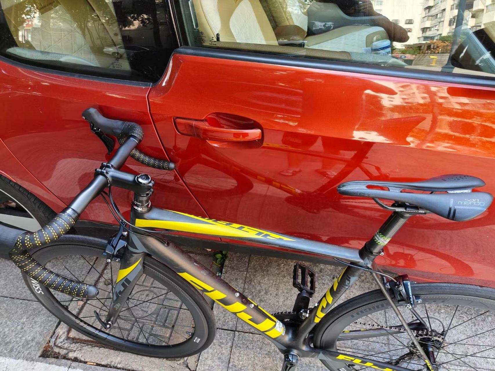 公路车富士fuji sl10顶级碳纤维公路车,全碳整车  美国fuji altamira