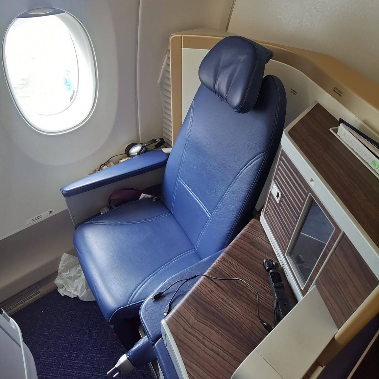 中国南方航空 空客a350-900 公务舱 小体验 中国南方航空 cz3438 成都