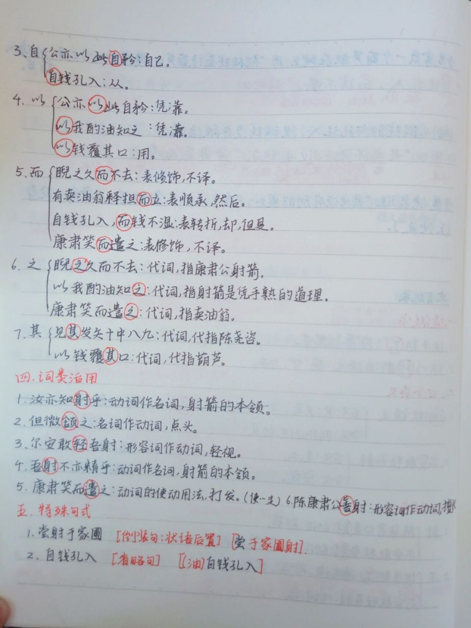 七下《卖油翁》翻译 文言现象 很全,预习 复习.欢迎大家指正!