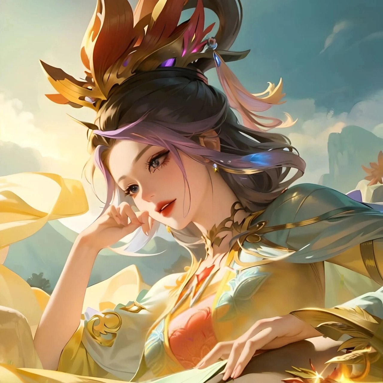 甄姬 #头像分享# #头像# #绘画# #ai# #甄姬# #王者榮耀