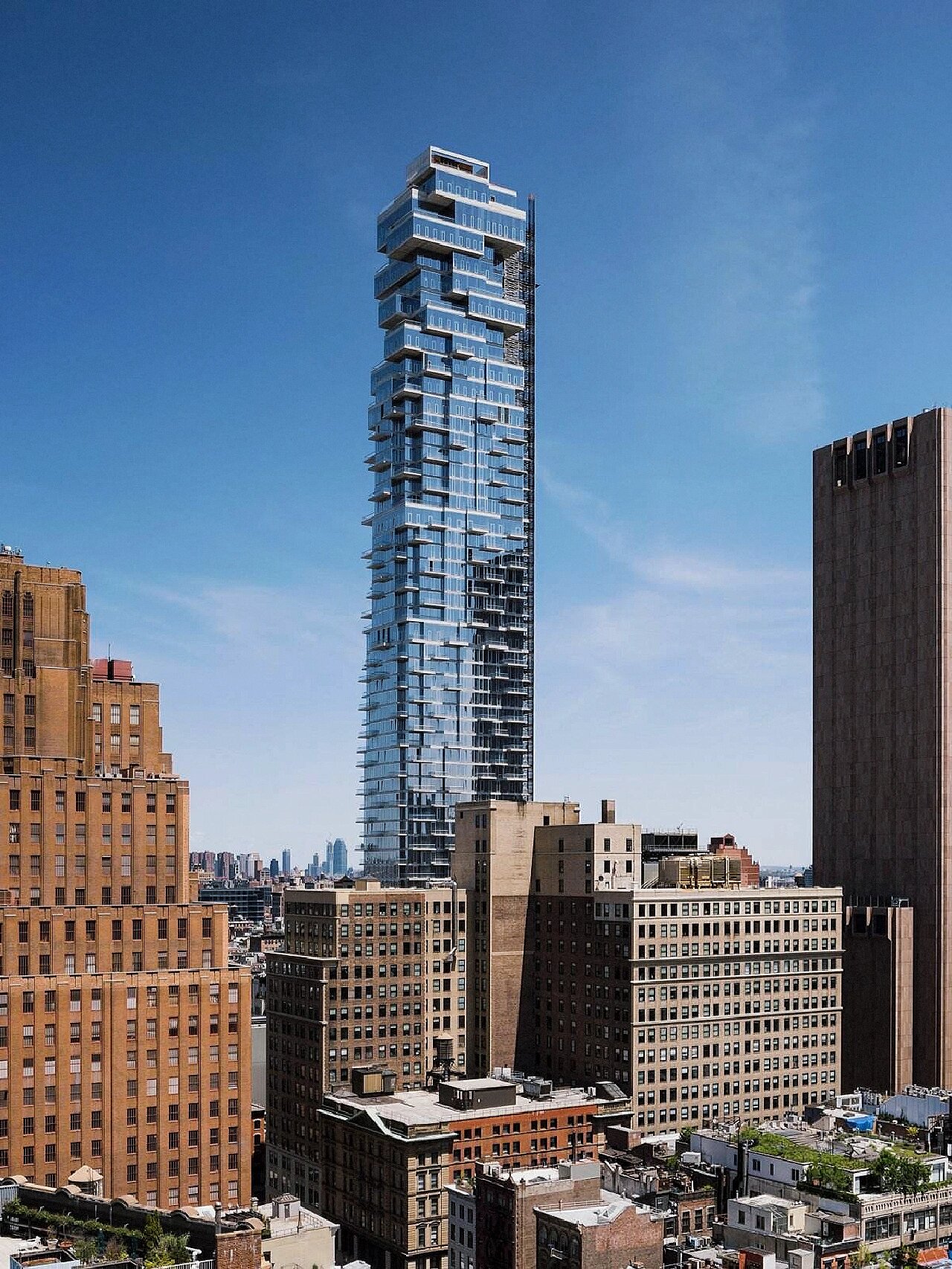 纽约曼哈顿|432park avenue 纽约派克大道432号大楼.