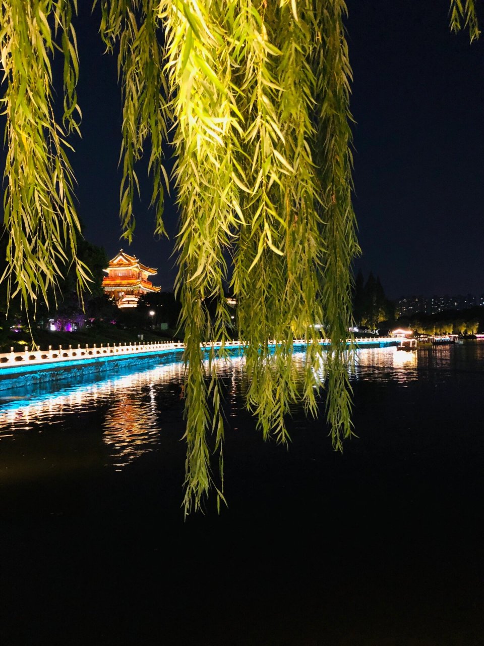 荆州古城夜景91夜景太棒啦!  夜景真美