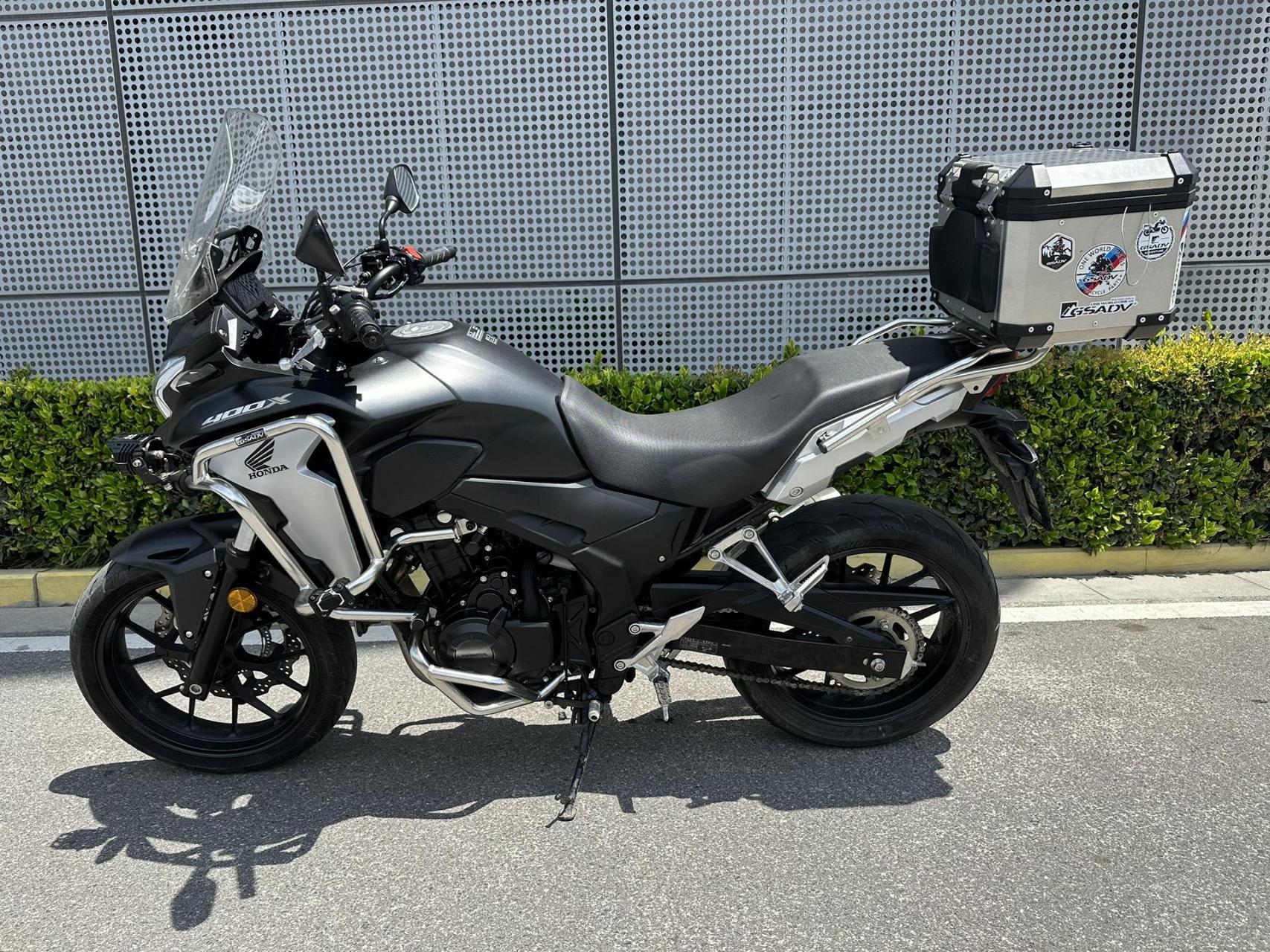 天天跟我要拉力车的看过来 21年本田cb400x  黑色 8000公里  带铝合金