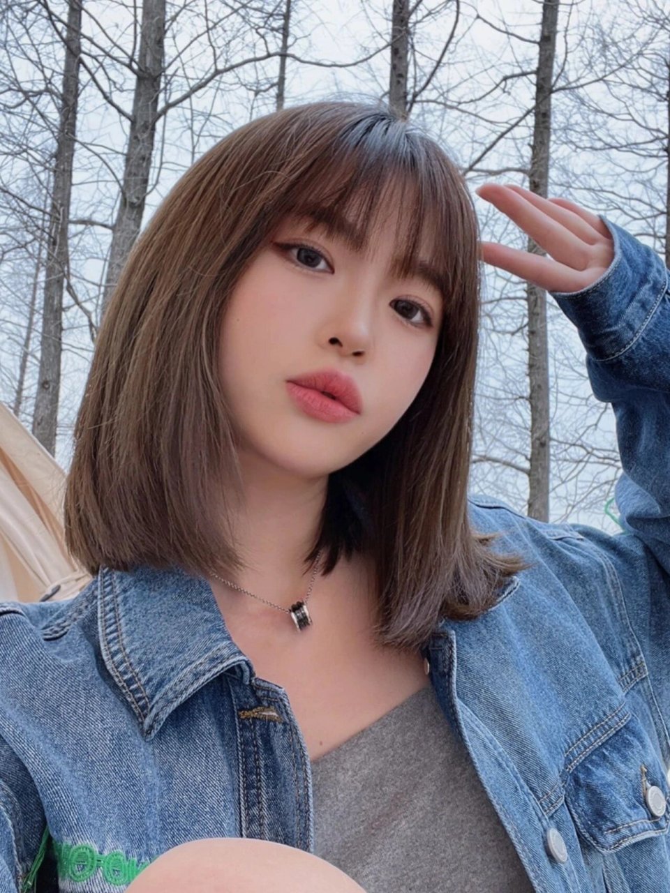 减龄锁骨发/质感发色/显白必染发色 成都染发 成都接发 成都烫发 成都