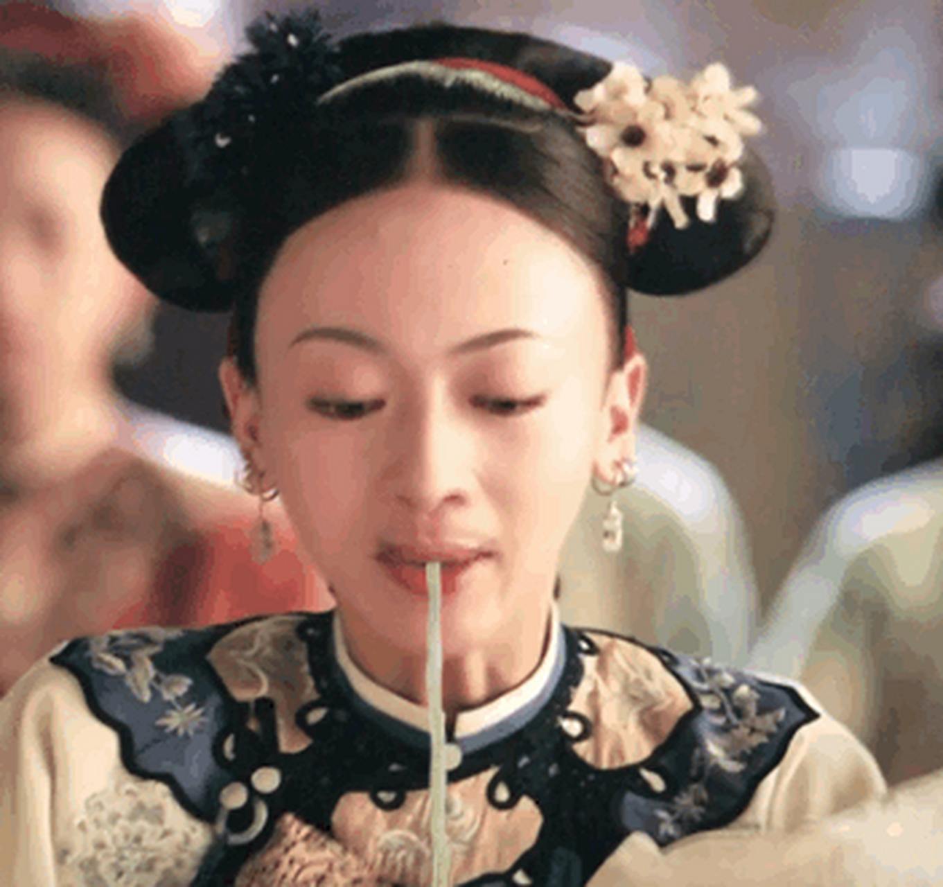 吴谨言观众缘#  没有  她从《延禧攻略》之后,部部低分部部扑 谈观众