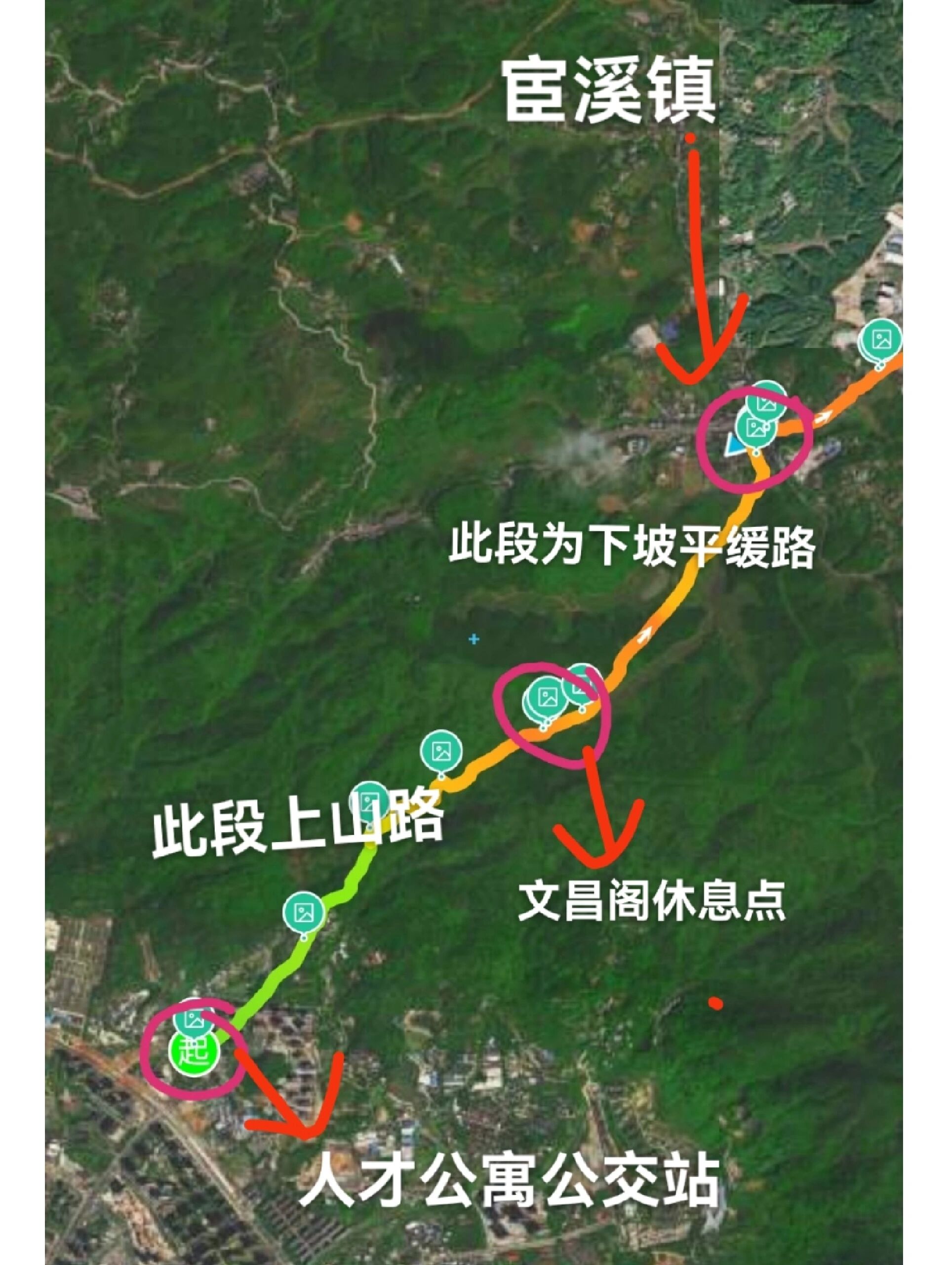 福州状元岭徒步线路图图片