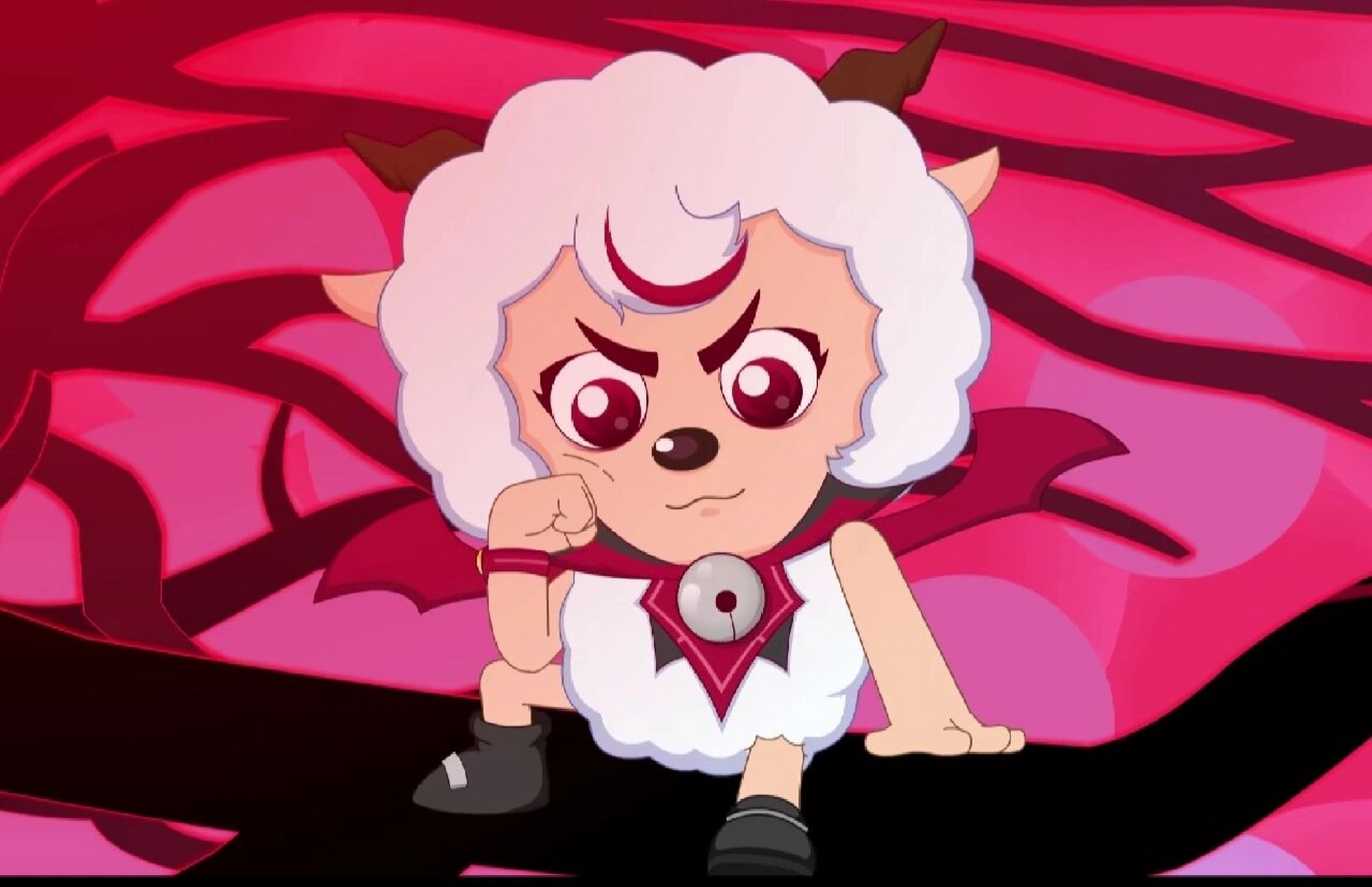 帅气的影王 黑化的喜羊羊 礼貌拿图!