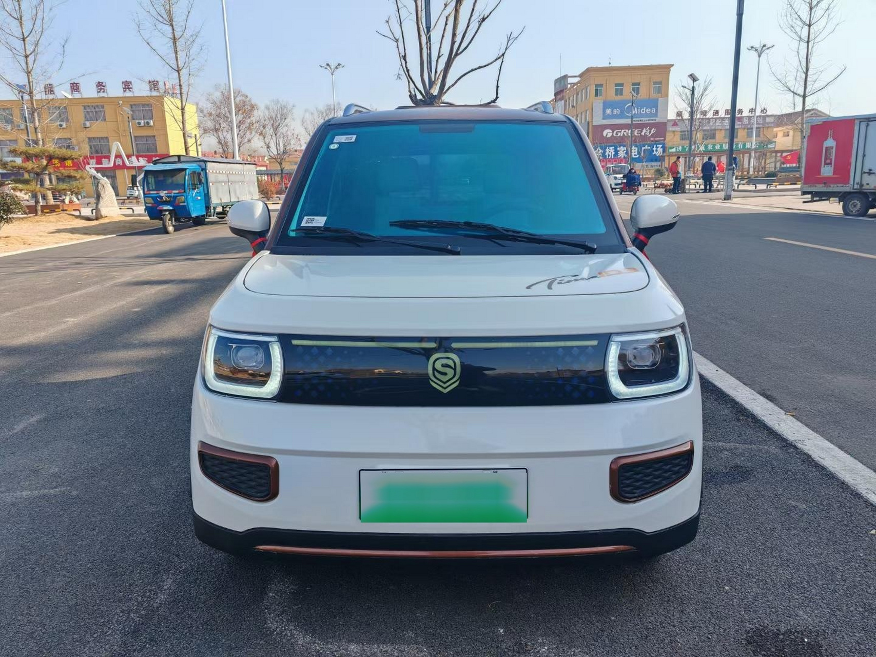 盛昊id3准新车 买了不会开,就跑了300多公里.