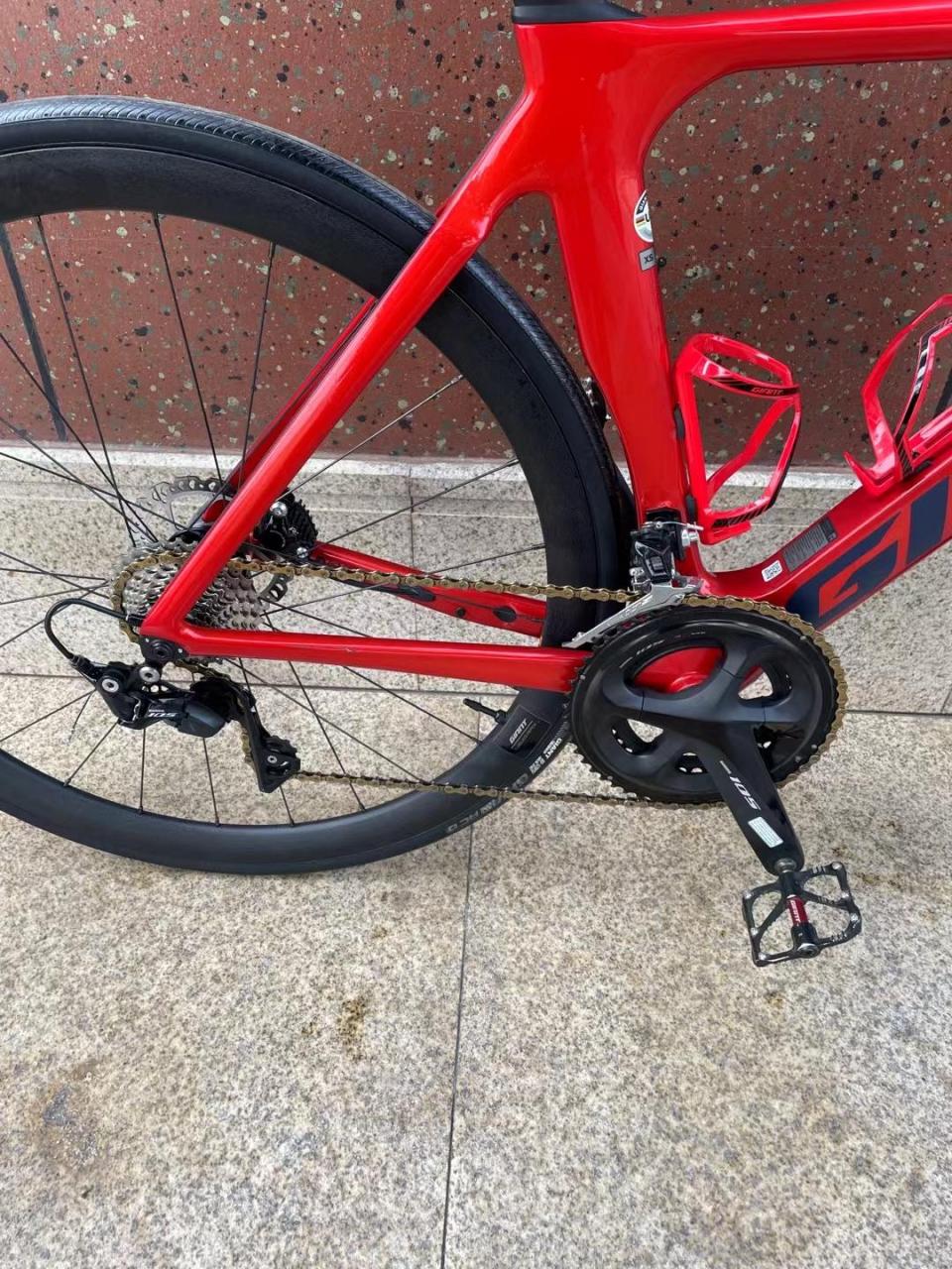 捷安特pp adv2 disc,碳纤维车架,22速105油碟大套,xs码,可以过户,整车