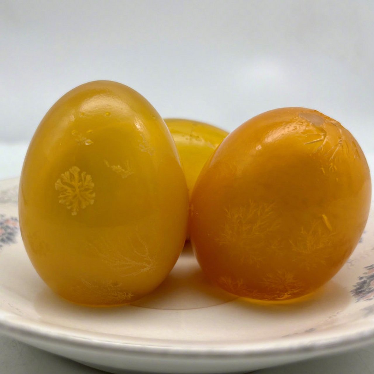 【四川特产】黄金松花皮蛋15枚 鸭蛋松花蛋黄心变蛋黄金溏心灰包蛋特