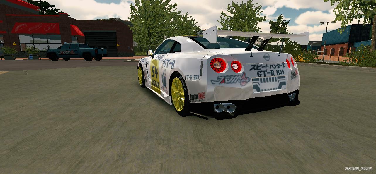 手动挡停车场 #魂环车 2007年款gtr r35 附带冥动挡  冥动车窗 上车