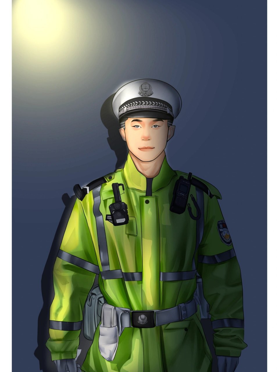 警察壁纸 少年不惧岁月长彼方尚有荣光在.