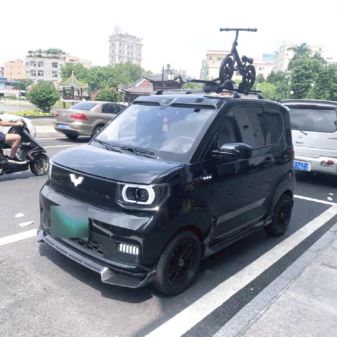 五菱宏光mini黑武士改装