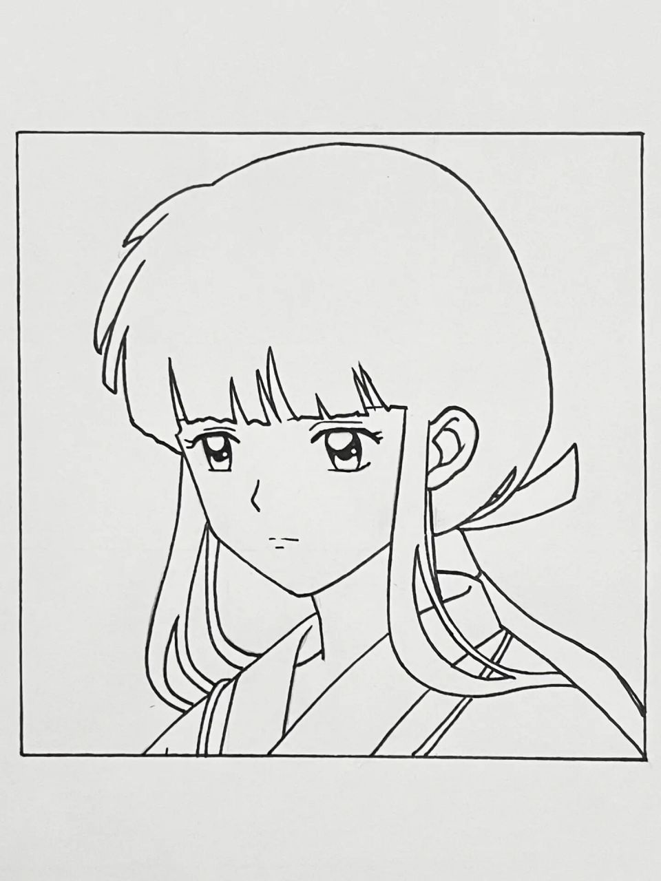 手把手教你画7915桔梗