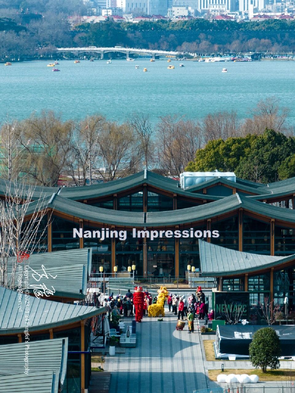 山水之间·南京印象 金陵style 676767 醒狮闹新春 醒狮一直被