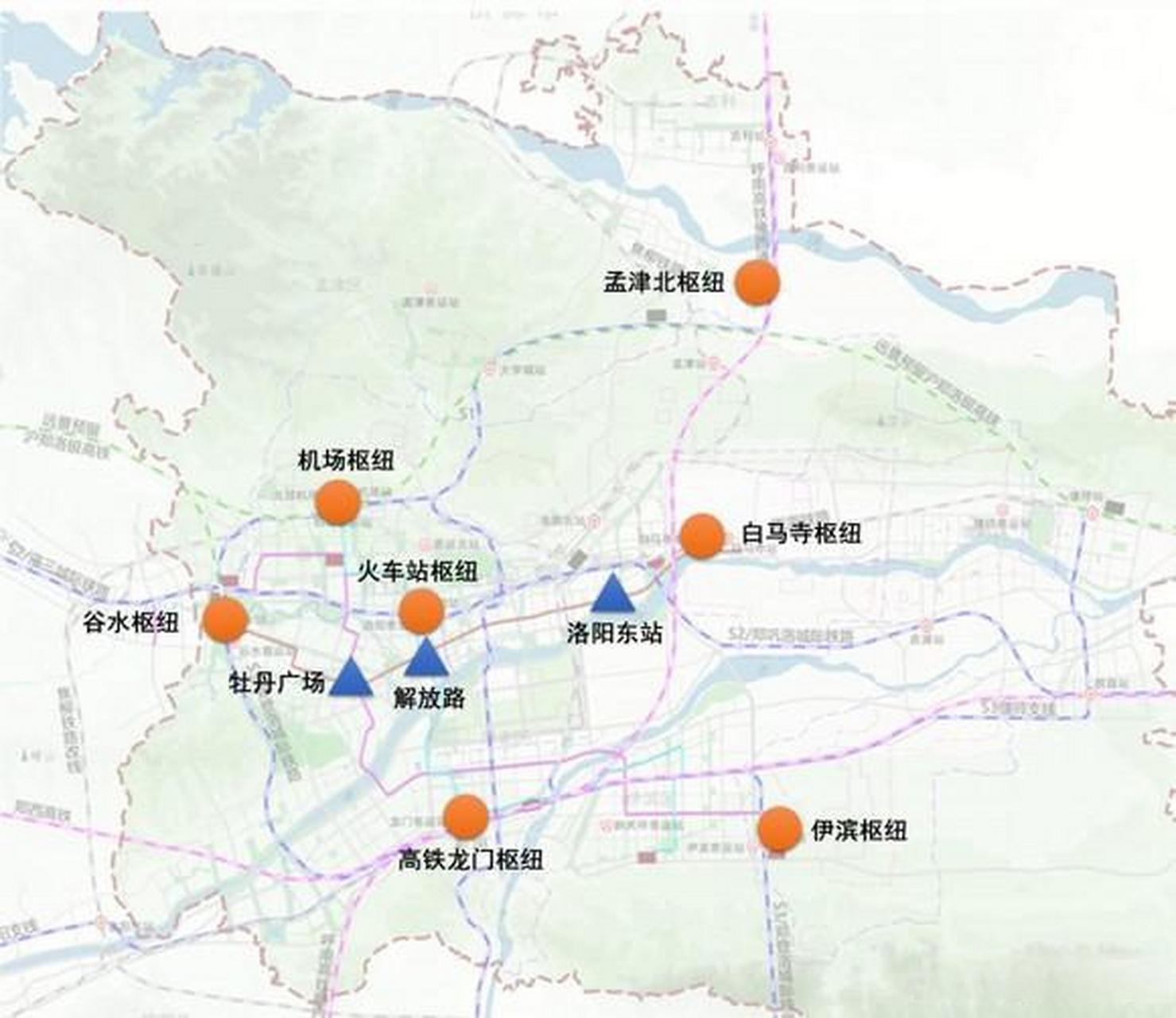 洛阳城市规划2025图片