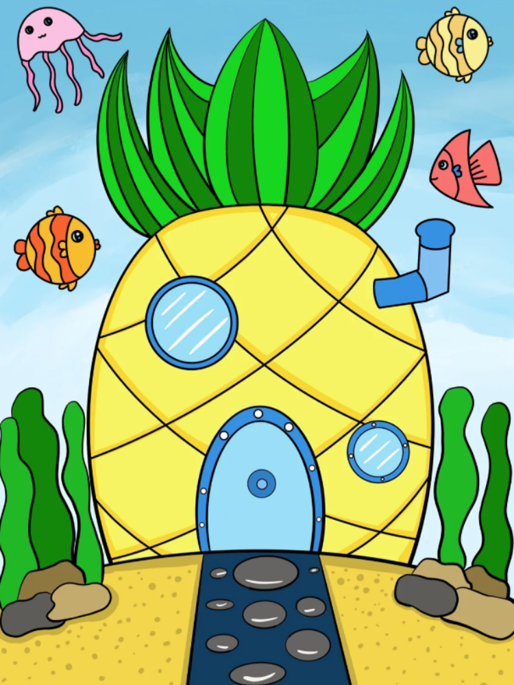 小学生画画图片