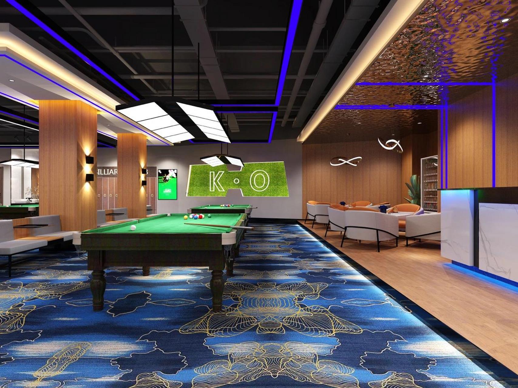 新式工业风台球厅设计——摈弃脏乱差!