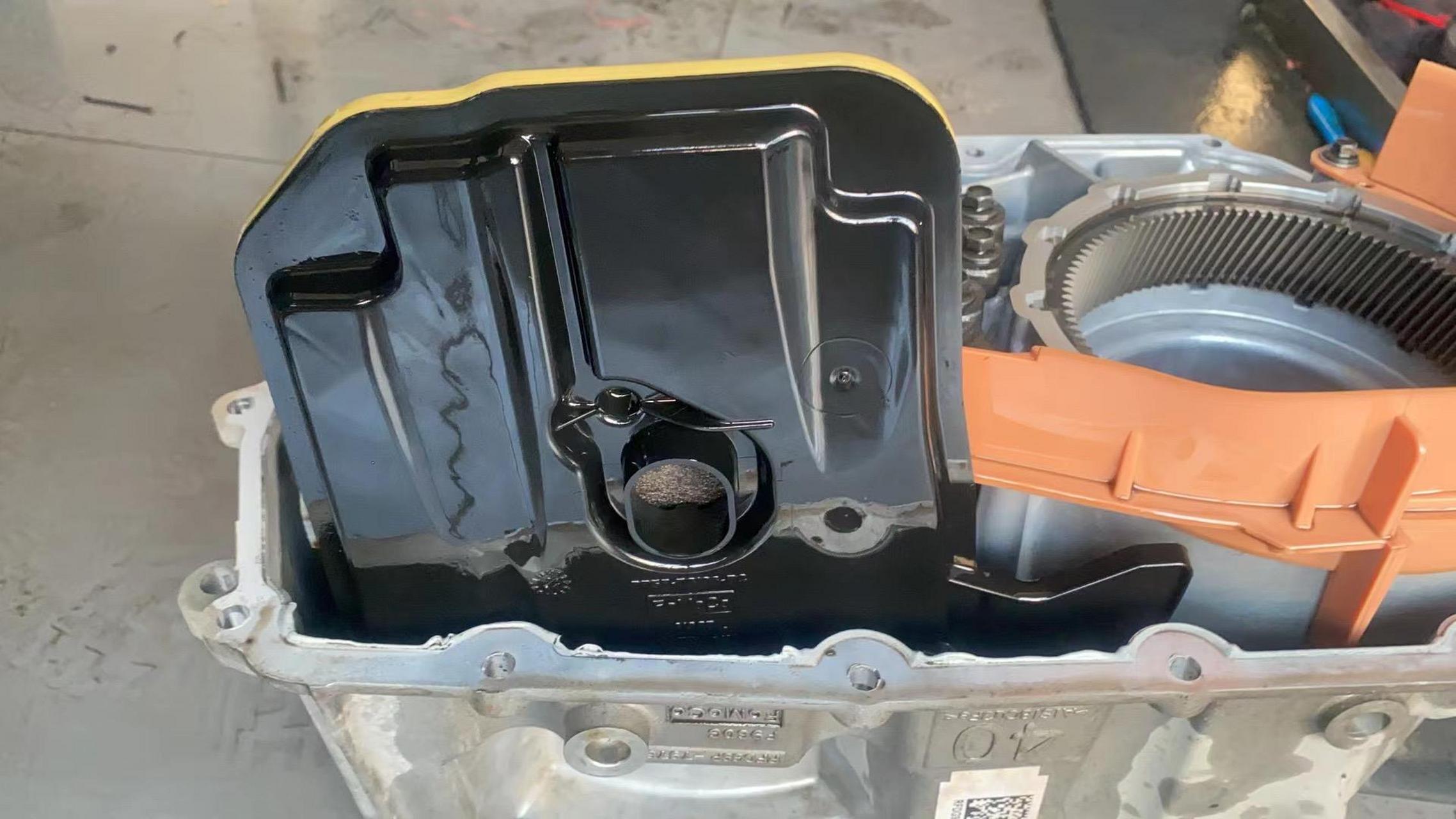 福特翼虎,变速箱型号:6f35,6at自动变速箱,检测电脑读取故障码p2701报