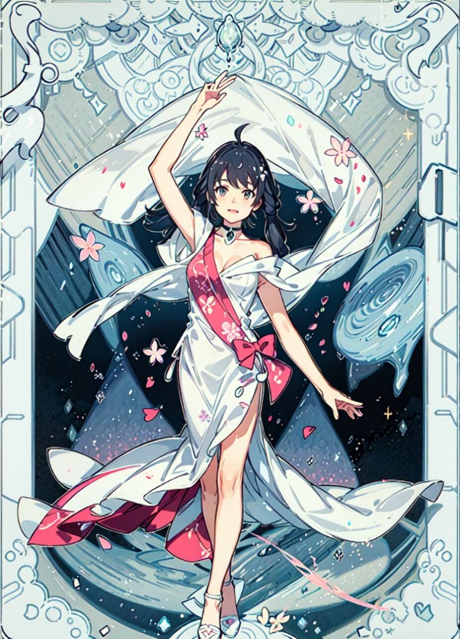 天气之子 魔法少女阳菜 ai绘画 又训练了一个阳菜模型