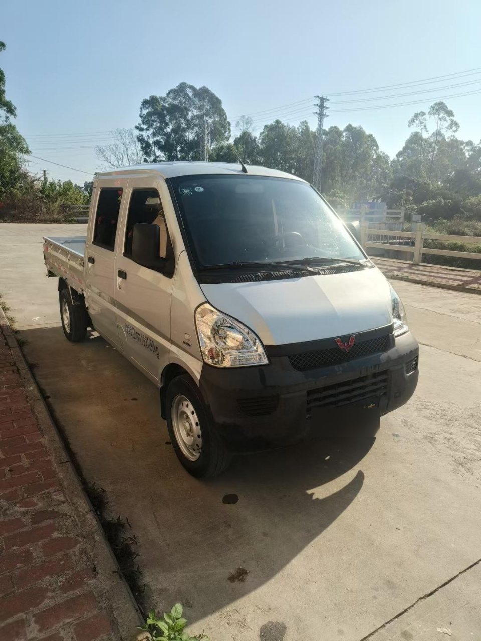 五菱荣光小卡双排平板,2020年10月上牌,本地一手车,1.