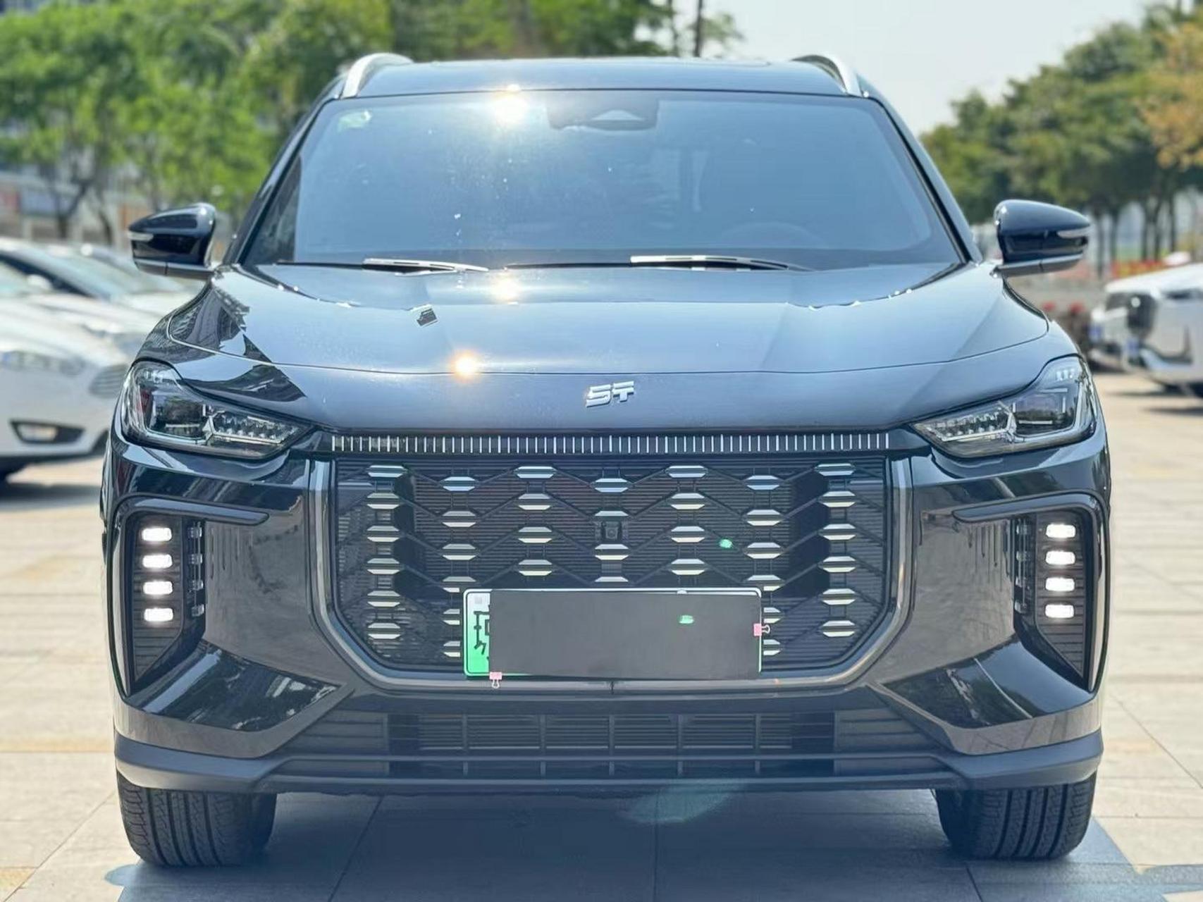 准新车24年3月捷途x70油电混合7座suv,只开6百多公里.