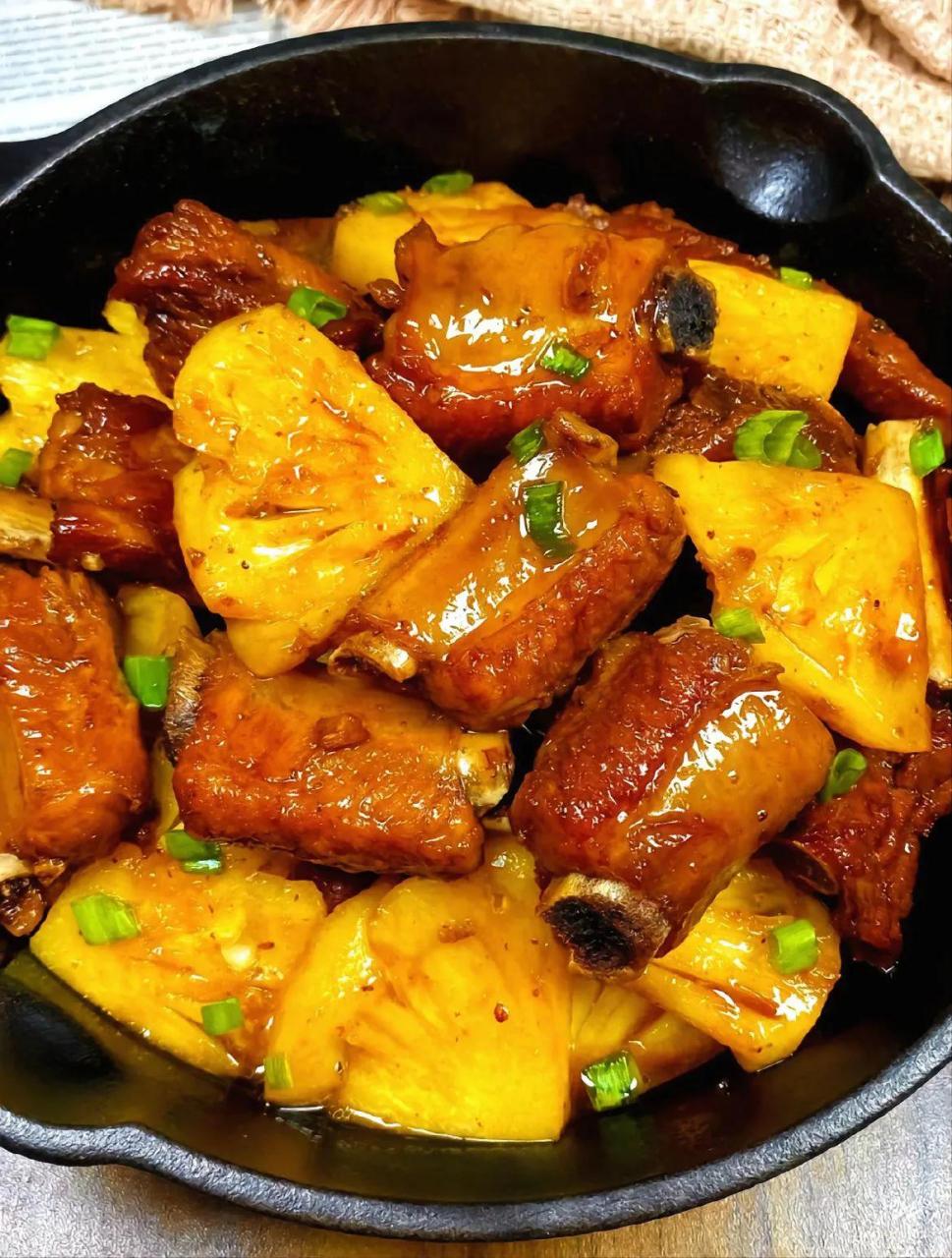 菠萝排骨真的是巨巨巨好吃呀!