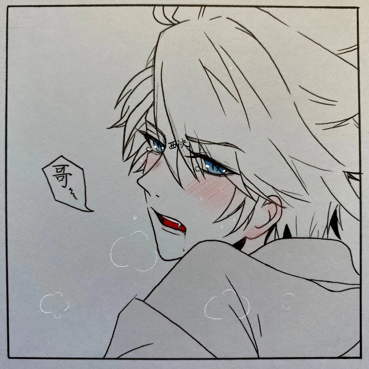 马克笔手绘光遇卡卡