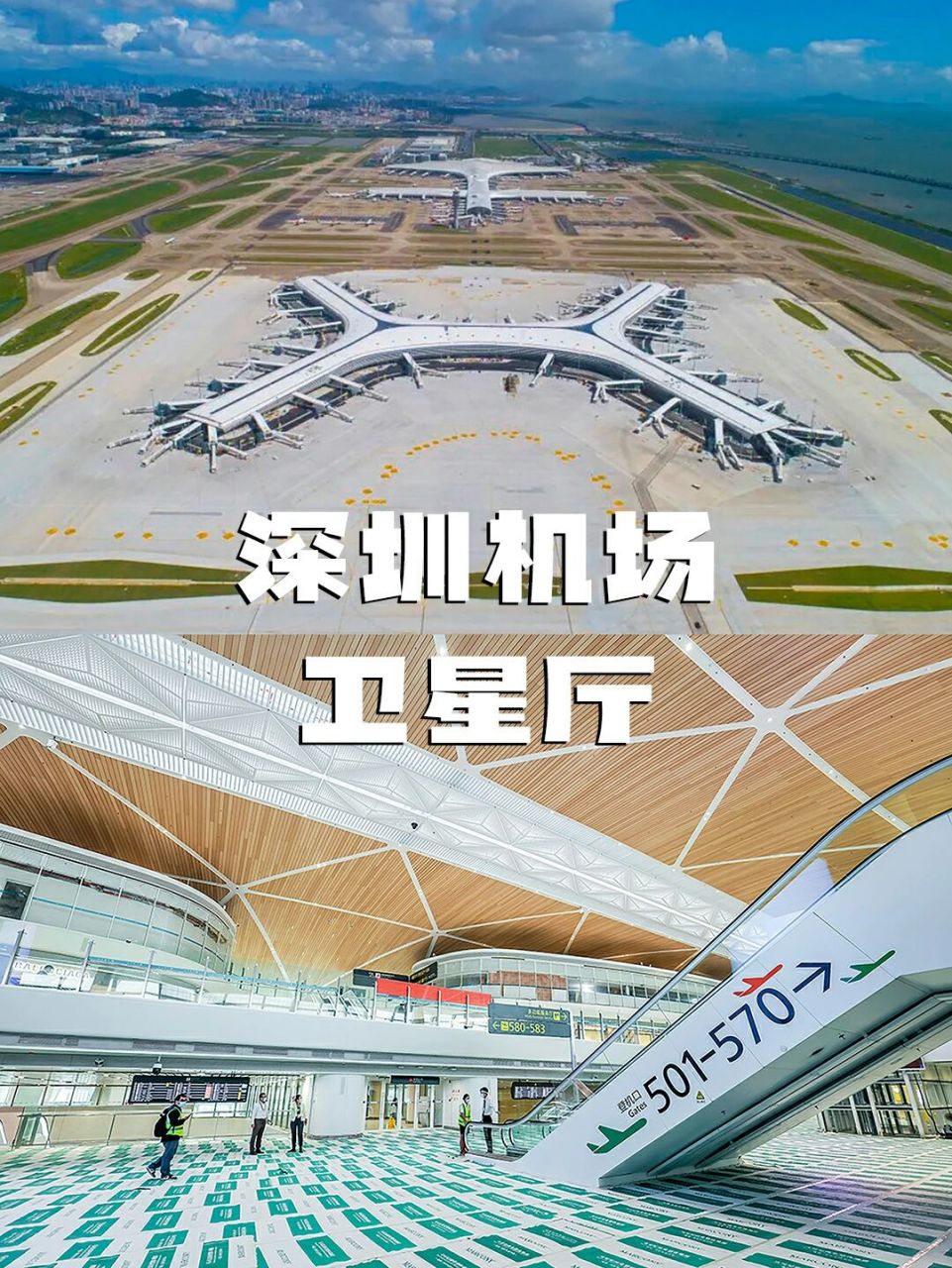 深圳机场卫星厅图片