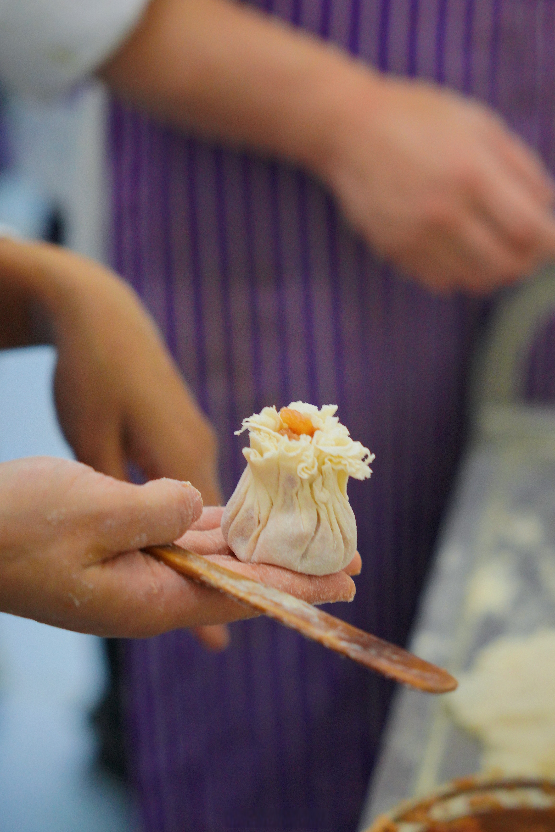 清华大学饮食服务中心三十周年系列美食活动邀请都一处烧麦制作技艺第