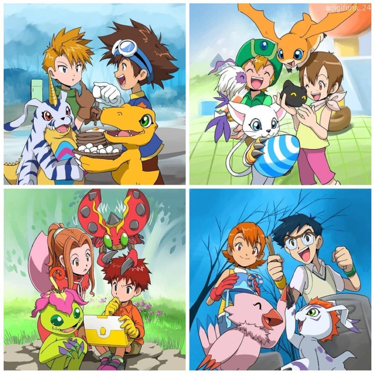 数码宝贝人物大集合第八弹!