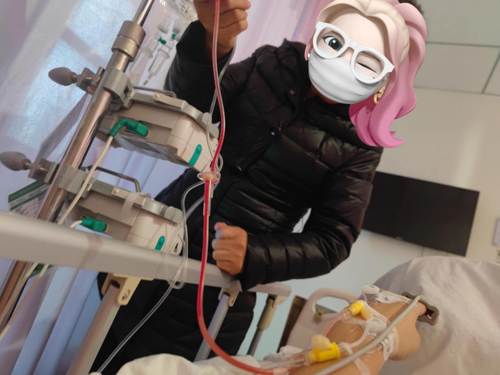 输液回血!第三次了!
