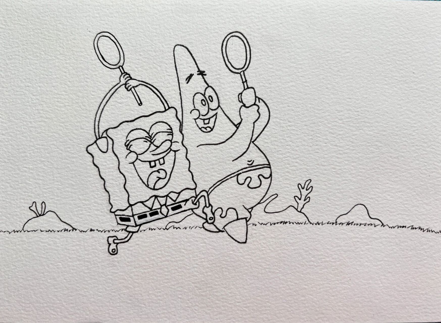 海绵宝宝与派大星的春日限定91(内附过程) —海绵宝宝?