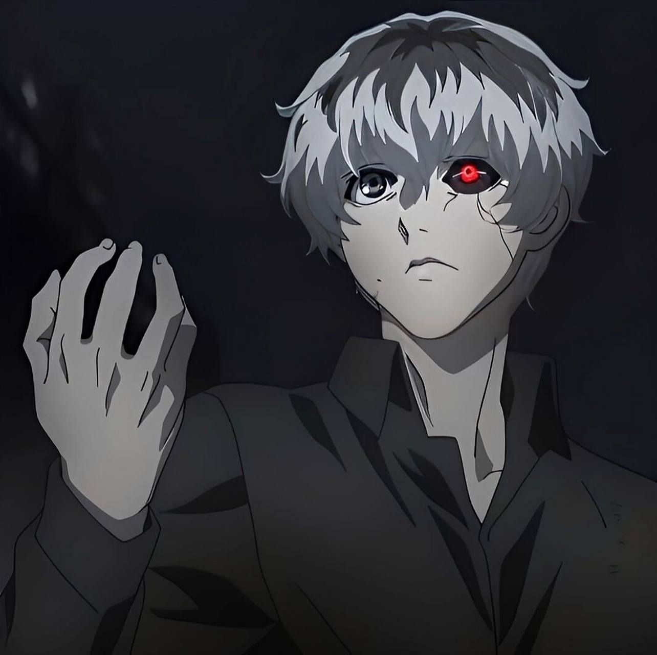 佐佐木绯世头像 喜欢的请点个赞 最后一张是金木研 #东京食尸鬼