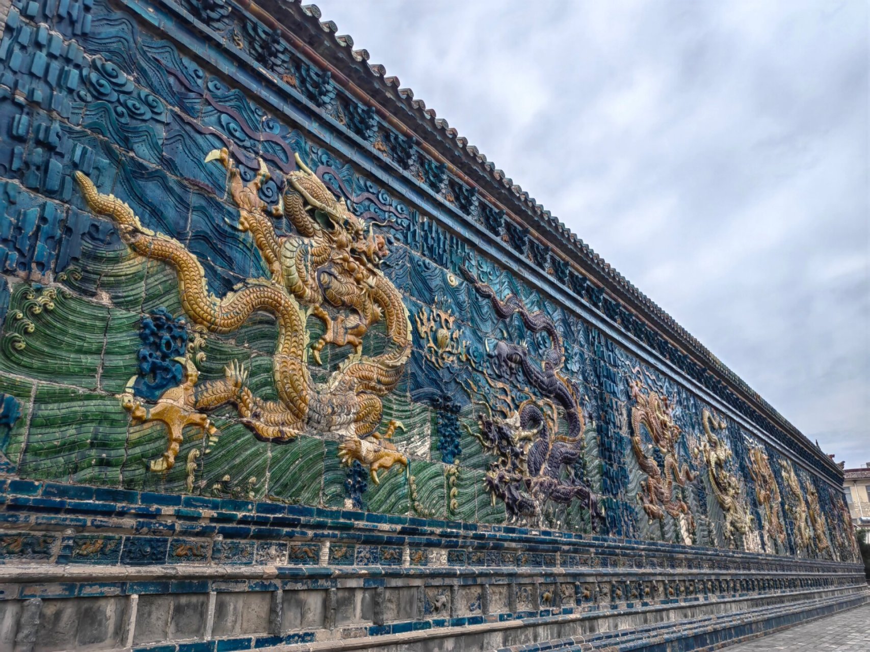 大同九龙壁 全国现存三块九龙壁.