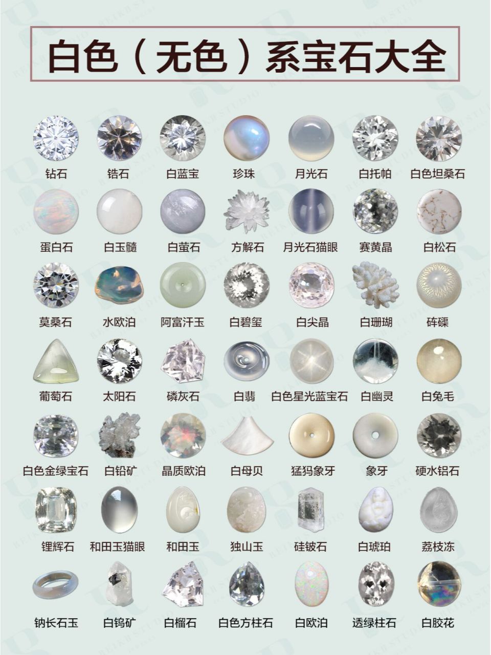 宝石种类图片及名称大全(宝石种类图片及名称大全集) 第2张
