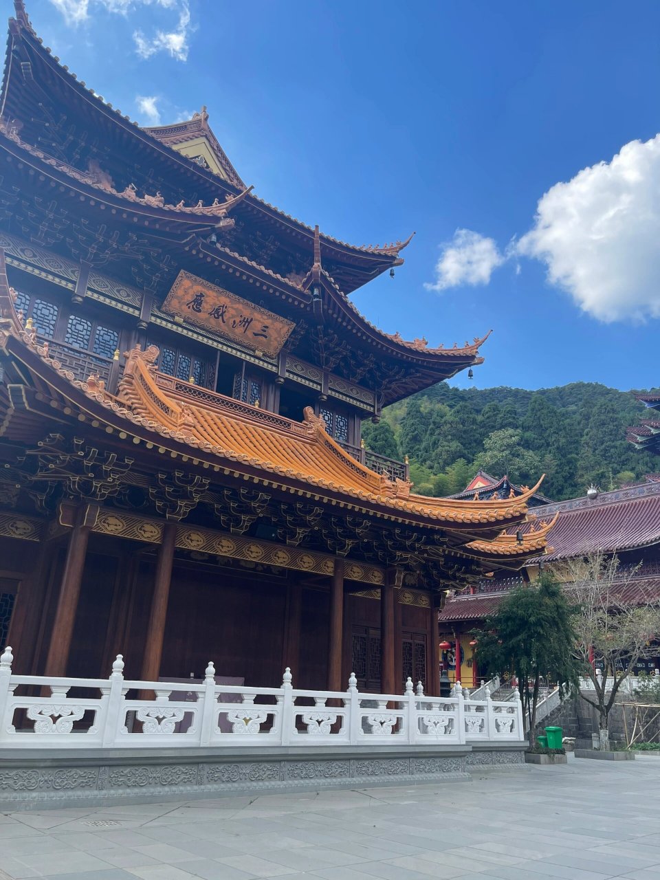 寺庙合集-第三站 临安昭明寺 寺庙游 临安东天目山上面的昭明寺