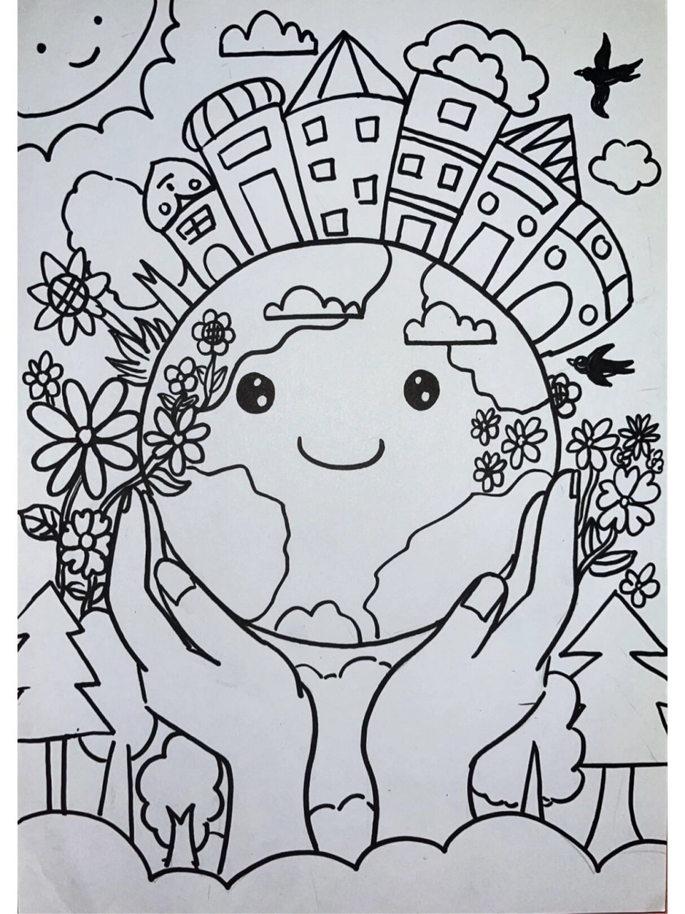 保护地球人人有责 你拍一我拍一,乱扔垃圾真可气