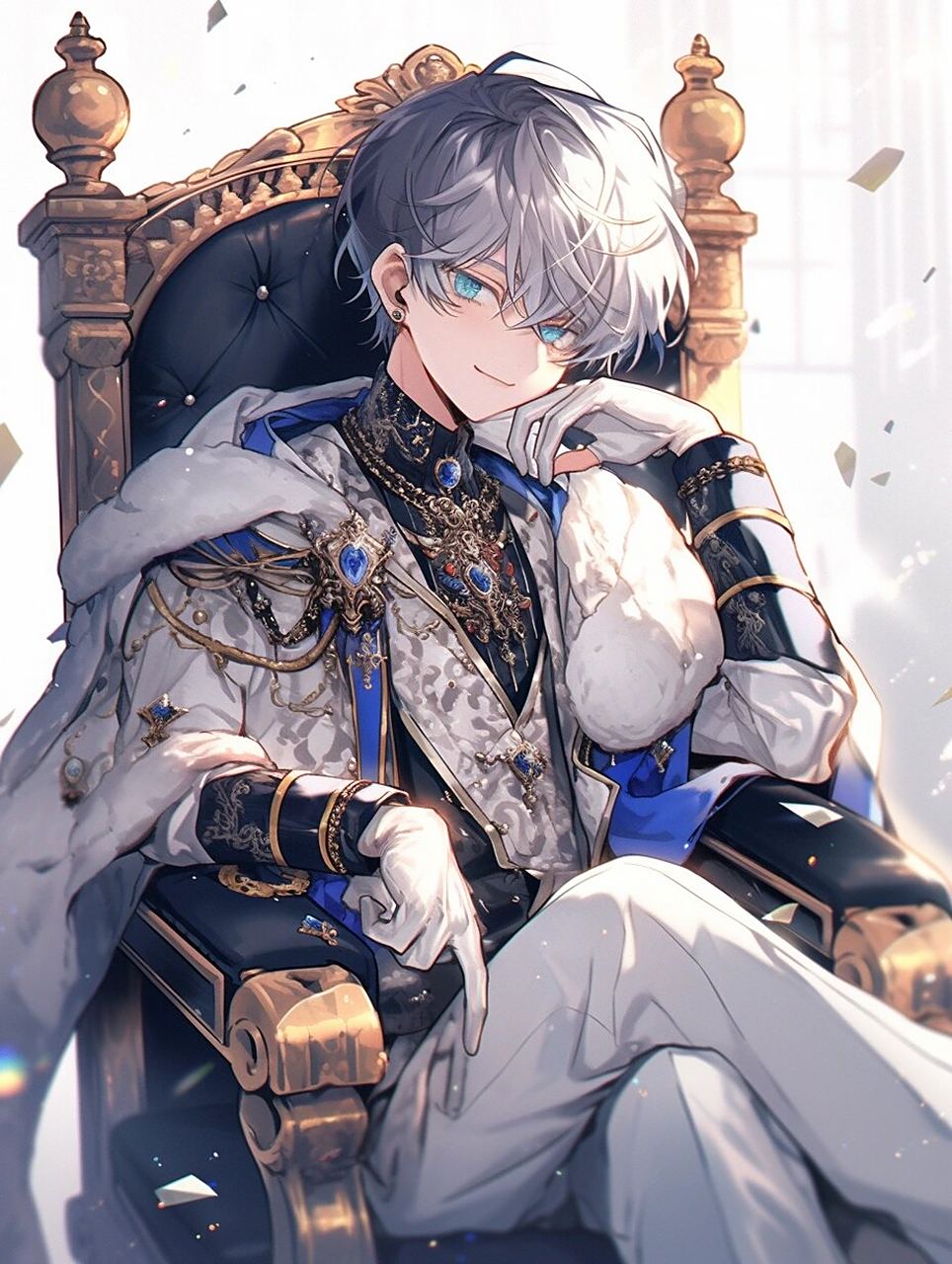 王子殿下 | 动漫男生头像壁纸插画动漫帅哥