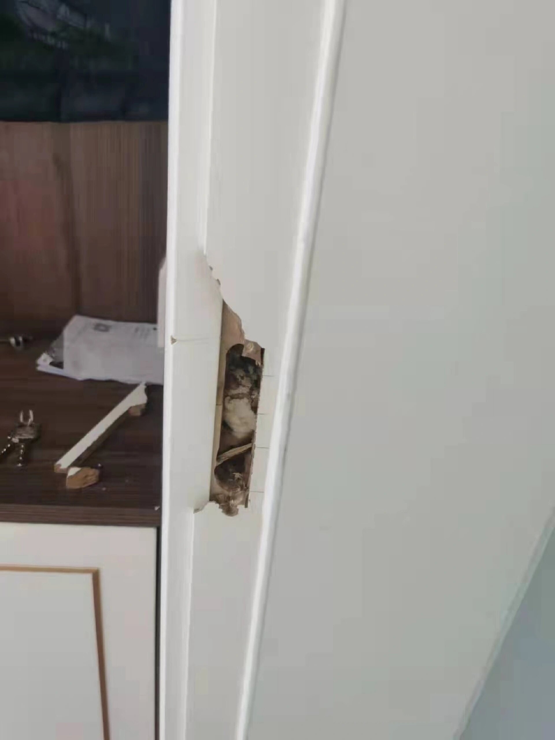 木门磕碰破洞修复补漆地板划伤烧伤维修服务